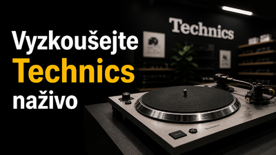 Vyskúšajte Technics naživo v našom showroome