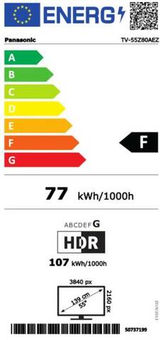 Panasonic OLED 4K televizor TV-55Z80AEZ