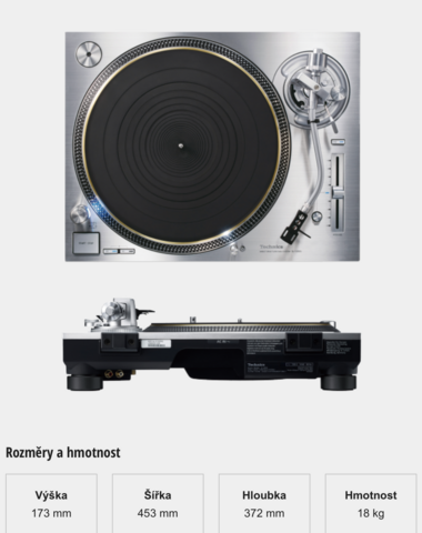 Technics SL-1200GEG-S