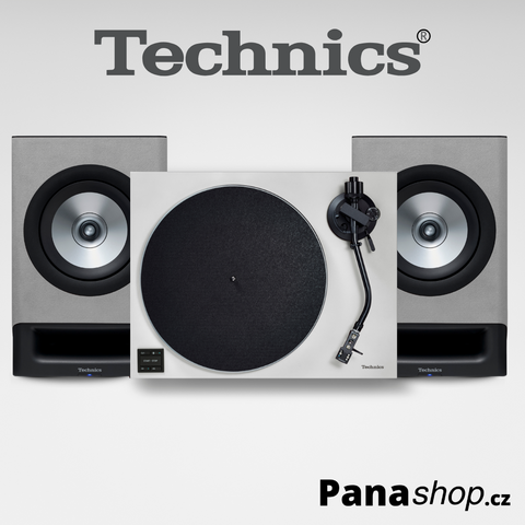 Technics SC-CX700E-H + Technics SL-40CBTE-H šedivé provedení